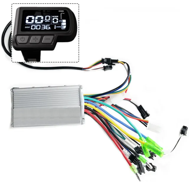 36V 48V Ebike Brushless Motor LCD Display Controller Kit Electric Bike E-Scooter