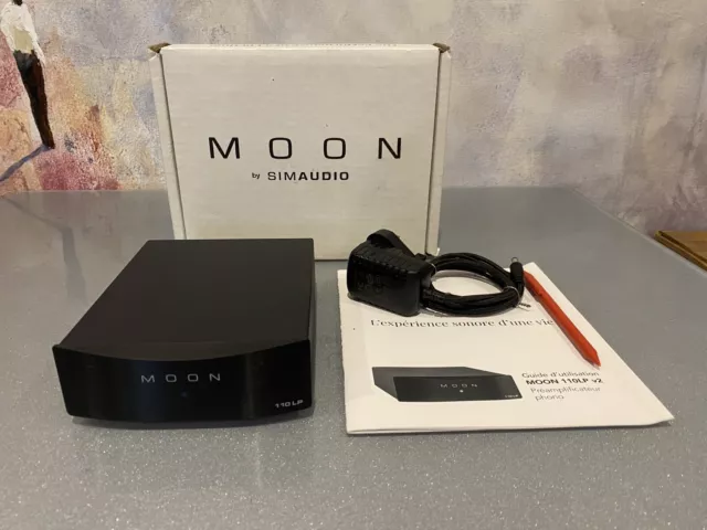 MOON By SIMAUDIO Sim Audio 110LP Phono Stage/Preamp MM & MC FULLY BOXED SUPERB!