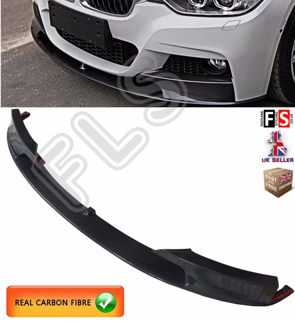 M-Sport Style Grille Clip Stripes For BMW 3 Series F30/F31/F35 (2013-2017) – 11-Bar Glossy ABS Plastic, 3-Color Cover 3 thumbnail image