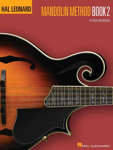 Hal Leonard Mandolin Method Book 2 Learn How to Play Beginner Lessons Book