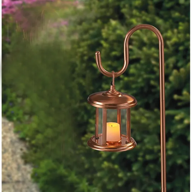 1 Flickering Candle Flameless Low Voltage 12V Garden Landscape Path Light COPPER