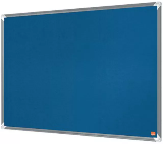 Nobo Premium Plus Felt Notice Board 900 x 600mm Blue 1915188