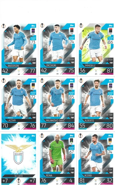 Match Attax 2022/23 Bundle – 9 Puzzle-Karten + Seltene Nationalspieler-Karte + Exklusive Aufbewahrungshüllen