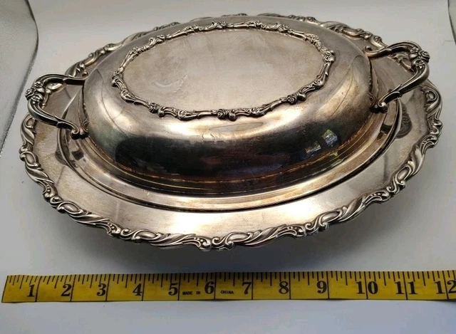 Wilcox Silver Tray Webster Wilcox】ギャラリートレー 39cm Rochelle