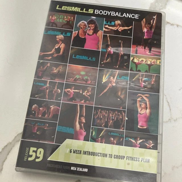 LES MILLS BODYBALANCE 59 DVD&CD コリオシート 絶版］ LES MILLS BODYBALANCE 59 DVD&CD コリオシート