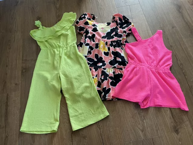 3 Girls Summer Bundle Age 7-8. VGC