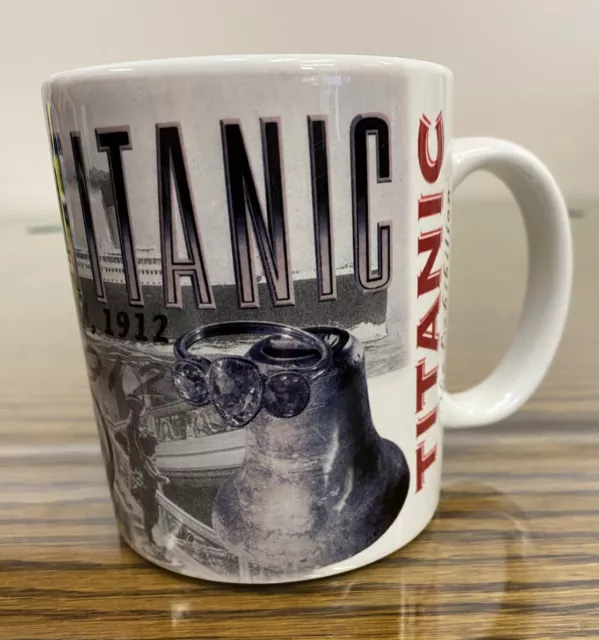 Titanic The Exhibition Ceramic Mug Color Ship White Star Line