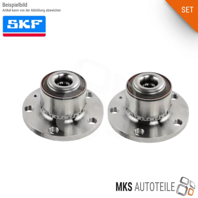 2x SKF (VKBA 3554) Radlagersatz SET vorne für CITROEN PEUGEOT