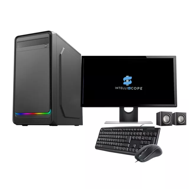 Customisable Tower PC Intel i5-6500 16GB 32GB 1TB SSD 19" 22" Windows 11 WiFi BT