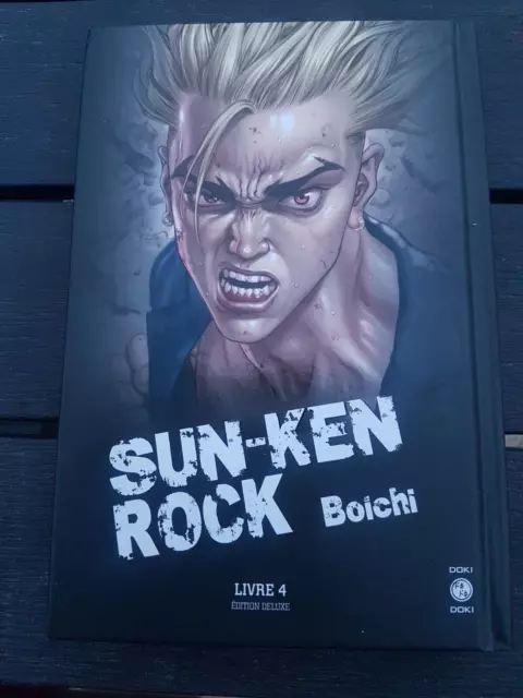 Lot 2 Manga SUN-KEN ROCK LIVRE 1 et 4 BOICHI  EDITION DE LUXE