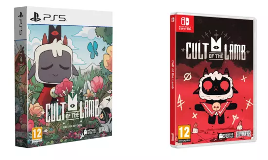 Jeu Vidéo Cult of the Lamb Edition Deluxe ou Standard PS5/Switch Stratégie Neuf