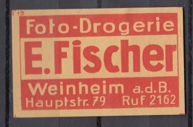 Alt-Deutschland   889  Weinheim an der Bergstraße    (  ca.  100 Jahre alt )