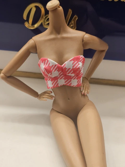 Integrity Toys NU Face Print It Pink Nadja Rhymes Doll Crop Top Bustier