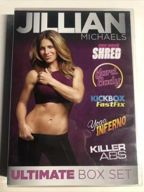 Jillian Michaels: Ultimate Box Set (DVD) VGC Exercise Fitness