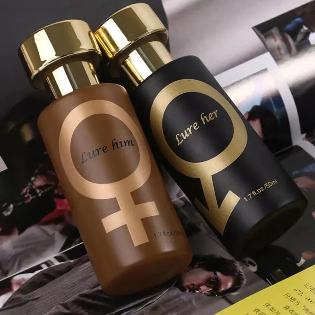 50ML LURE HER Perfume With Pheromones for Him Men Attract Women Spray £8.90  - PicClick UK