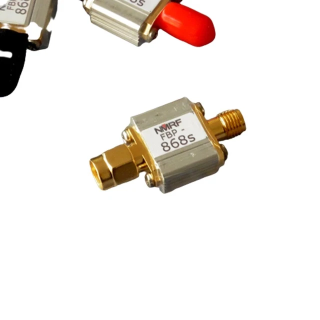 Xbiez 868MHz Bandpass Filter – Passband 867~869MHz, SMA-M Naar SMA-F, Laag Insertieverlies, Geschikt Voor RF-toepassingen