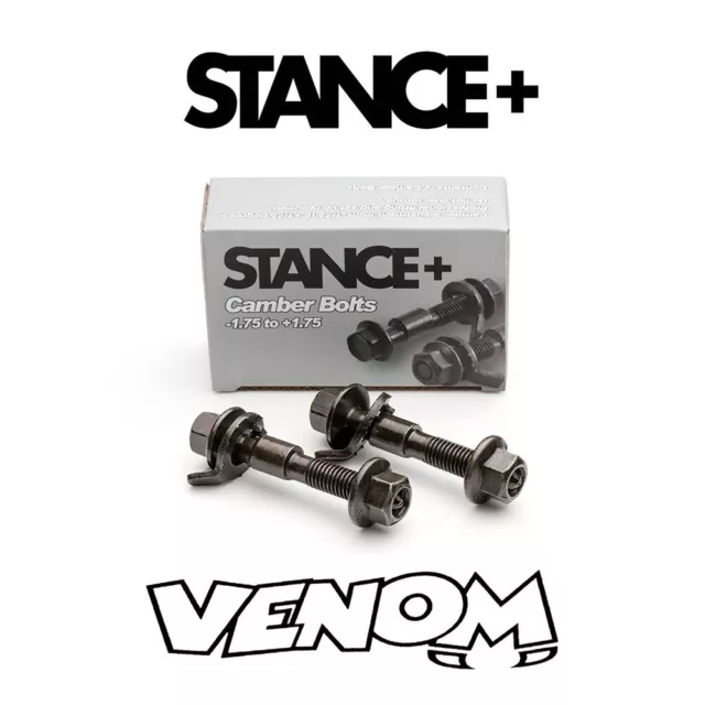 Stance+ 12mm Front Camber Adjustment Bolts for Nissan X-Trail 2001-2007