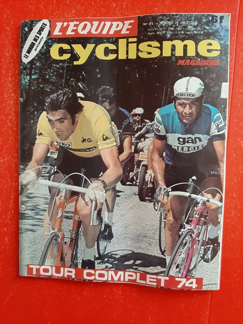TOUR DE FRANCE 1974  L'equipe Cyclisme Magazine  EUR 12,90 - FR
