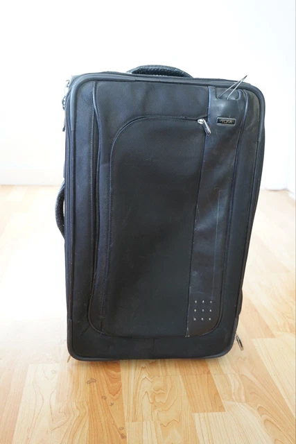 Tumi BALLISTIC NYLON BLACK 22" 14" 11" Telescoping Wheeled Roll Carry-on 23022D