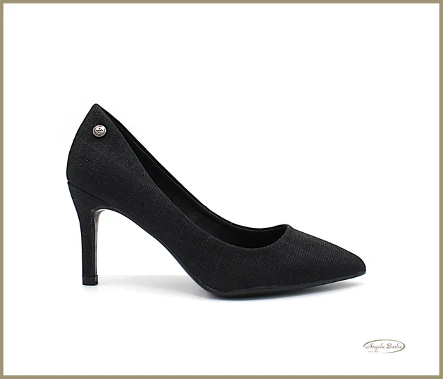 Xti Chaussures pour Femmes Avec Talon Haut Éscarpins Élégant Cérémonie Noir