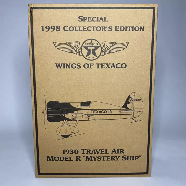 Wings Of Texaco 1998 Collector's Edition 1930 Travel Air Model R Mystery Ship