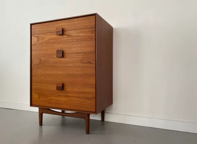 1960s TEAK CHEST OF DRAWERS BY IB KOFOD LARSEN G PLAN vintage heals 60s retro