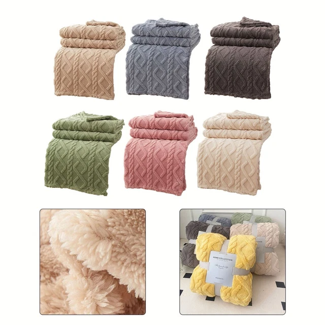 Coperta puro cotone coperta in velluto taffetà 100*150 cm beige coperta lancio permanente