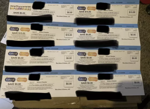 Enfamil Baby Formula Coupons Checks ($60 Value Exp (10/31/23)