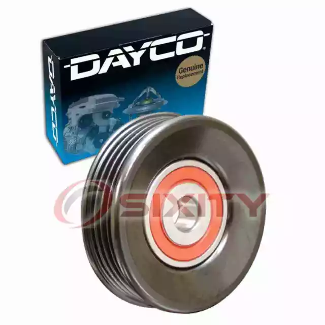 Dayco AC Drive Belt Idler Pulley for 1986-1992 Toyota Supra Engine Bearing rz