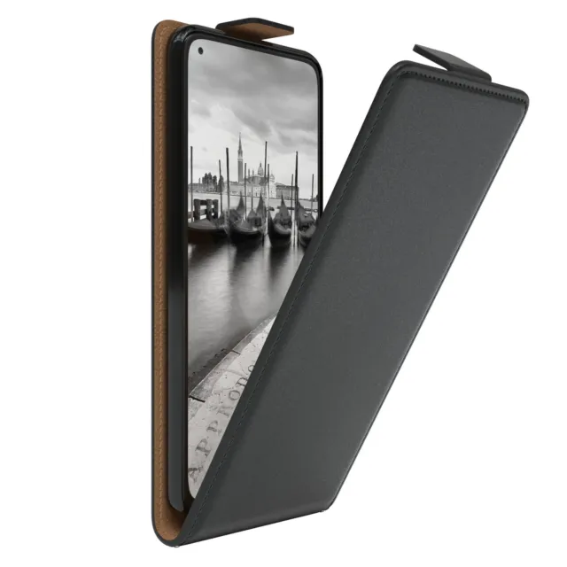 Für Xiaomi Mi 10T 5G / 10T Pro 5G Klappetui Hülle Kunstleder Tasche Case Schwarz