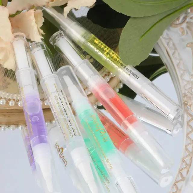 Nail Art Cuticle Revitalizer Oil Pen Brush Treatment Care Manicure Nutrition AU