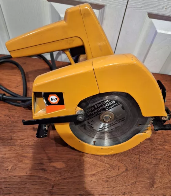 B&D60-80, Black & Decker circular saws from my collection. …