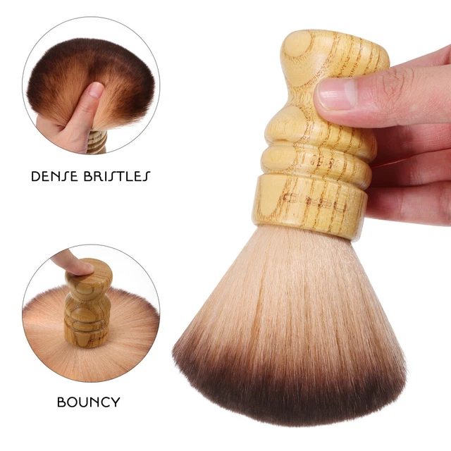 Salon Equipment Hair Stylist Neck Duster Brush Broken Single Shot 2