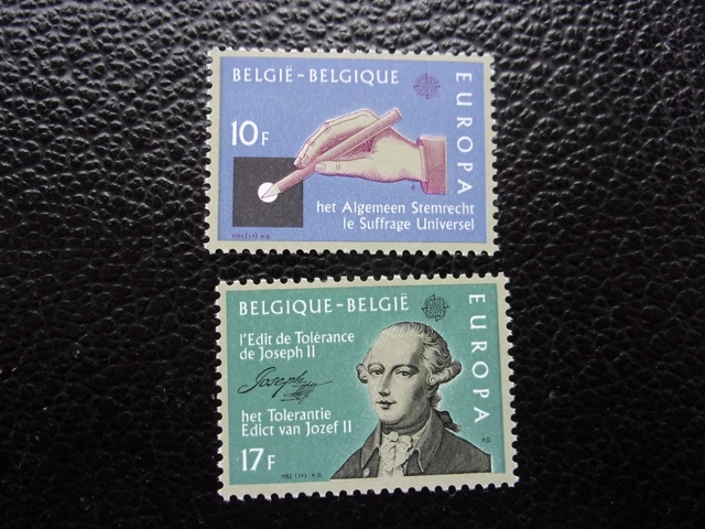 BELGIQUE - timbre yvert/tellier n° 2048 2049 n** MNH (CYN42)