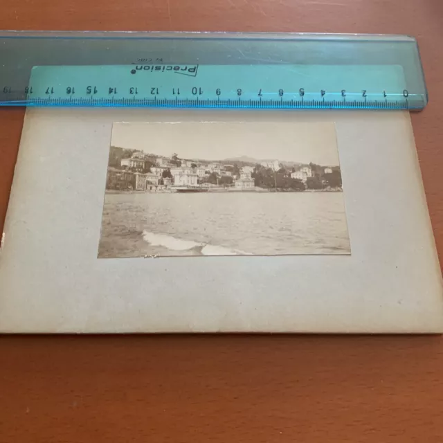 SANTA MARGHERITA LIGURE - Foto Albumina Anni 10-20 su Cartoncino
