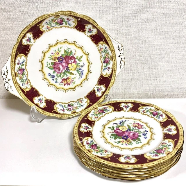 Set Piatti Porcellana 36 Pezzi ANNIE - Motivo Fiori Rosa, Per 12 Persone - Foto 3