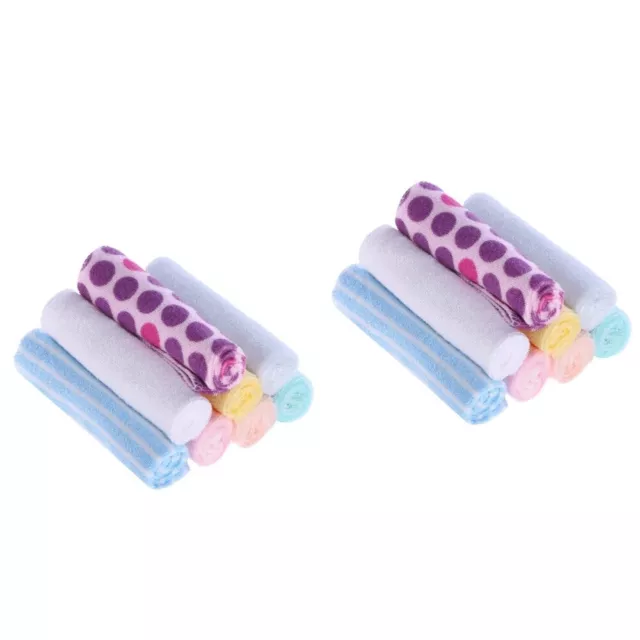 16 Pcs Lingettes Serviettes À Capuche De Bain Bébé Avec Chapeau