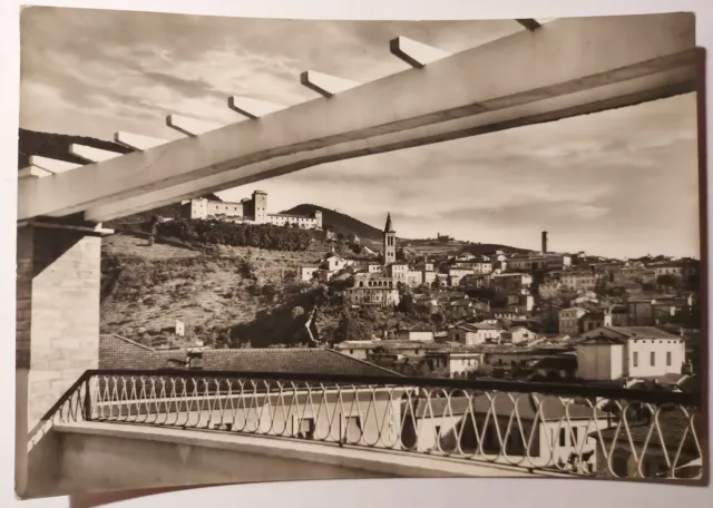 Spoleto (Perugia) Panorama  Cartolina F.g Viagg 1955