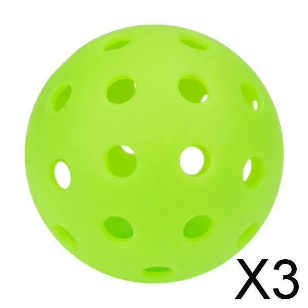 3x Colored Golf Balls,  Hollow with Holes Durable Sports Ball Golf