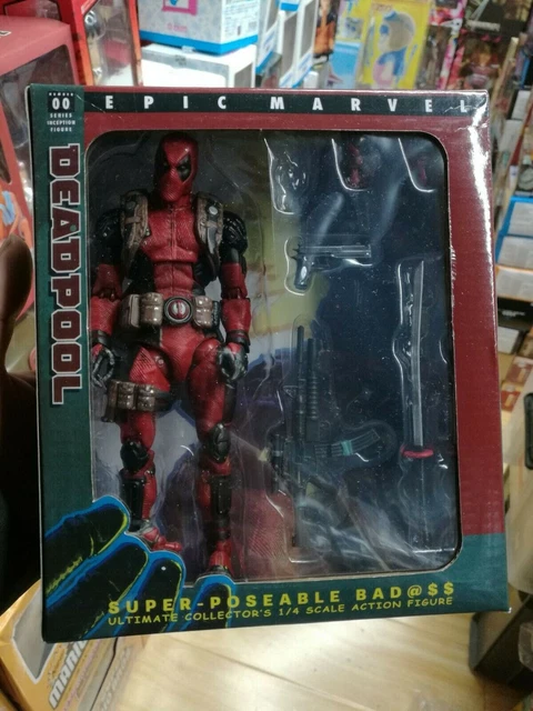 Figurine Deadpool 2 Articulée – Hauteur 16 Cm, Ultra-détaillée, Neuf Sans Emballage