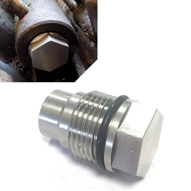 Race Fuel Rail Plug Valve For Chevy GMC 6.6l Duramax For Dodge 6.7l Cummins