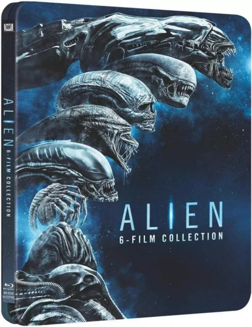 Coffret Alien-Intégrale-6 Films Blu-ray [Édition SteelBook] NEUF