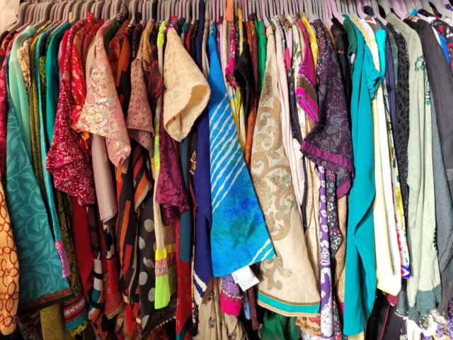 10kg Bundle Ethnic Asian Indian Clothing Wholesale Job Lot Clothes Grade A+B