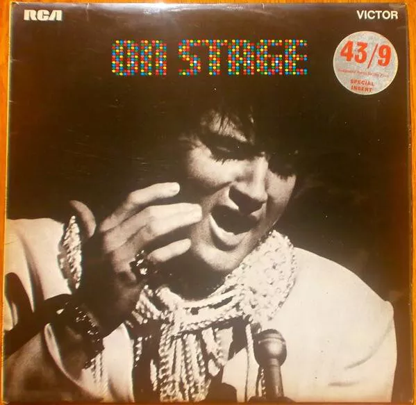 Elvis Presley - On Stage (LP, Album, Pos)