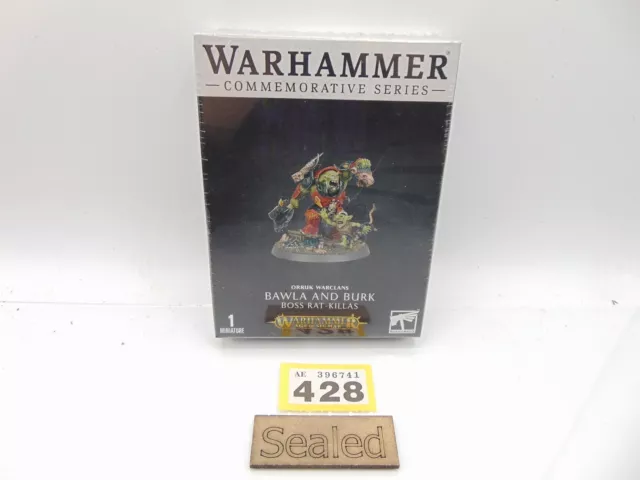 Warhammer Age of Sigmar Orruk Warclans Bawla und Burk Boss Rat-Killas 428-741