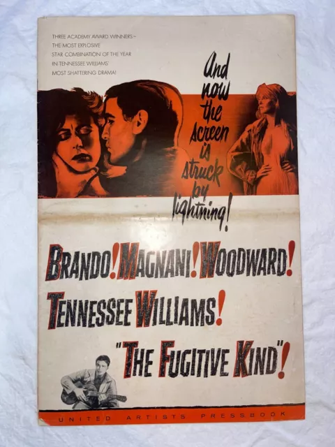 "The Fugitive Kind," Vintage Original Pressbook