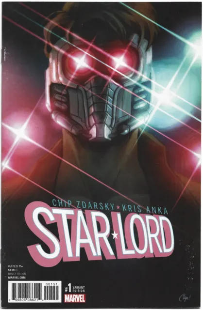 Star-Lord #1 1:25 Zdarsky Variant Anka Guardians of the Galaxy Marvel 2016 VF/NM