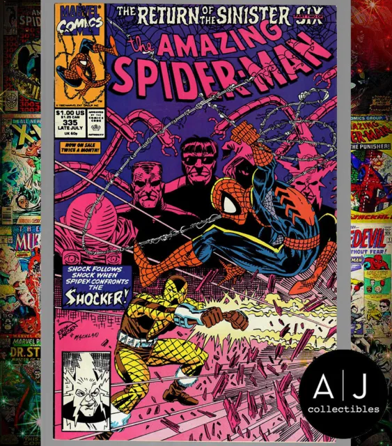 Amazing Spider-Man #335 NM- 9.2 (Marvel)