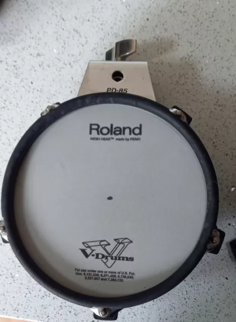 Roland PD-85 Mesh Drum 8" Dual Zone Black Trigger Electronic Snare or Tom Pad B