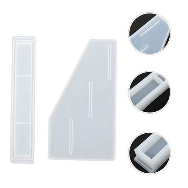 2 Pcs Gießformen Für Schmuck Regal Silikonform